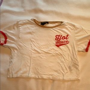 Forever 21 hot sauce t-shirt